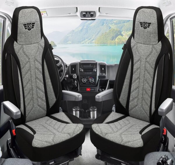 Wohnmobil Sitzbezüge für Ford Nugget Transit Custom (PLKT201)