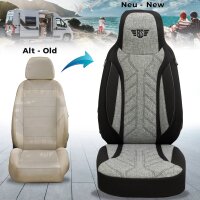 Wohnmobil Sitzbezüge für Ford Nugget Transit Custom (PLKT201)